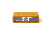 Lexon: Flip Classic Alarm Clock - Yellow