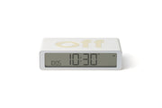 Lexon: Flip Classic Alarm Clock - White