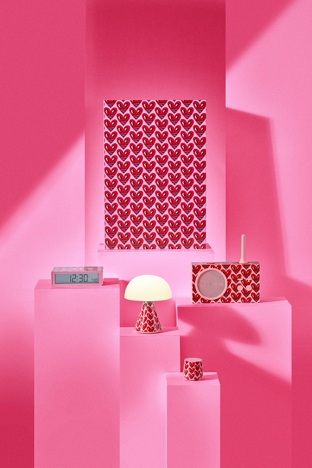Lexon x Keith Haring Gift Set - Red