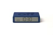 Lexon: Flip Classic Alarm Clock - Dark Blue