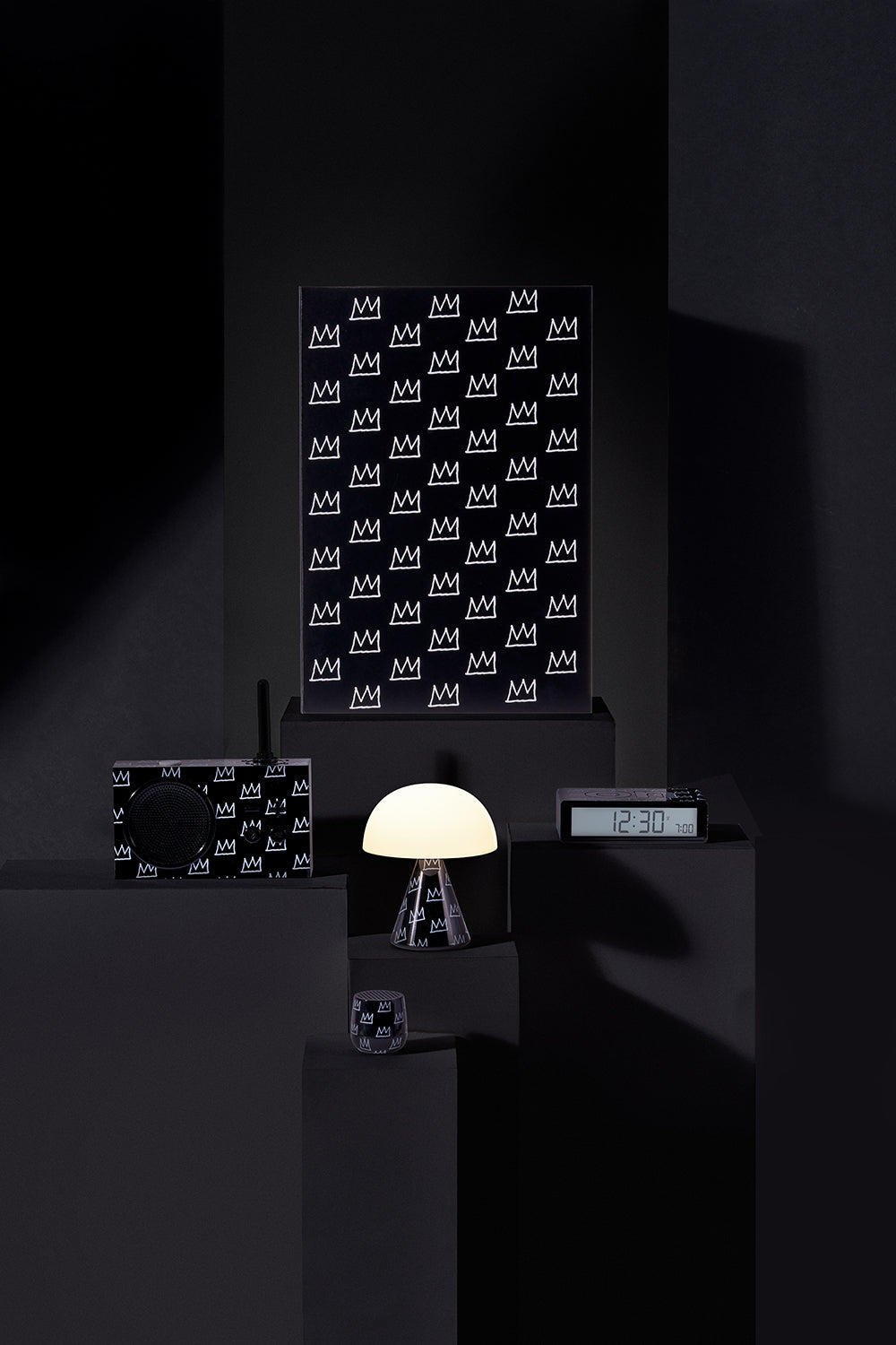 Lexon x Jean Michel Basquiat Gift Set - Black