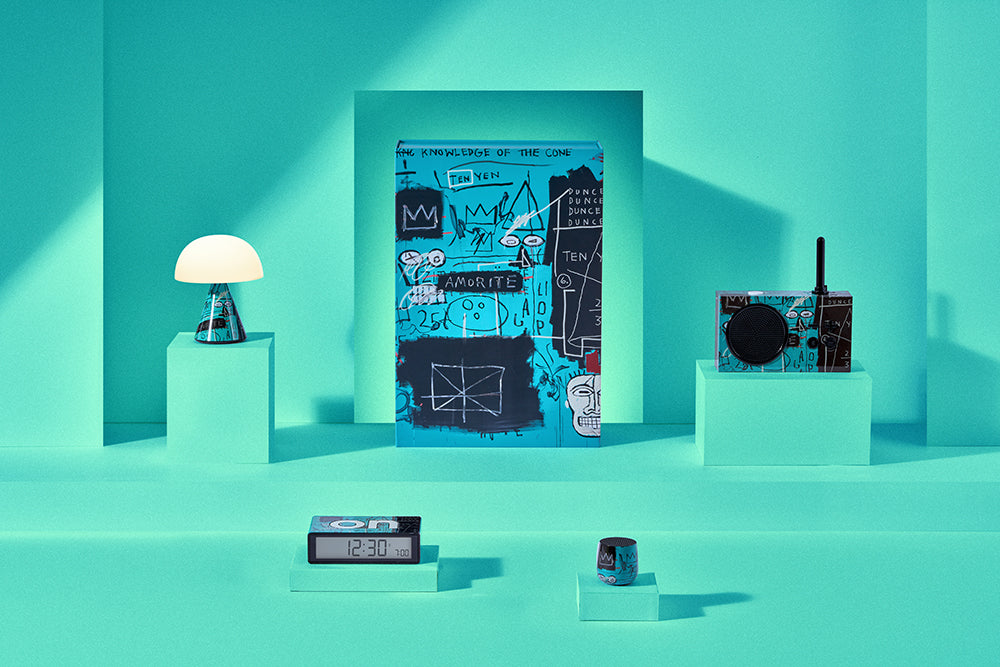 Lexon x Jean Michel Basquiat Gift Set - Teal