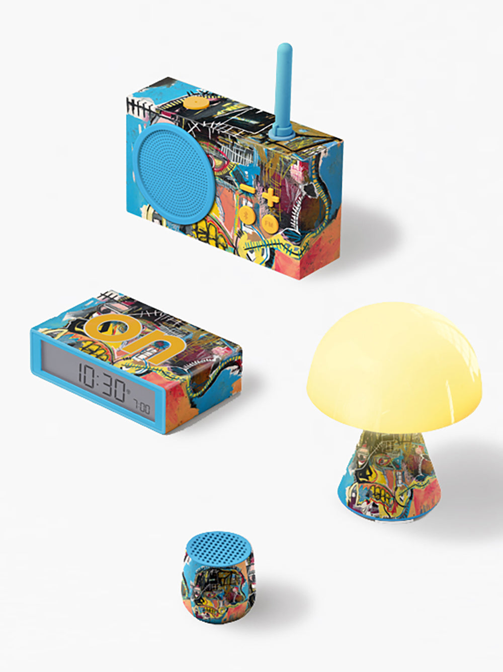 Lexon x Jean Michel Basquiat Gift Set - Skull