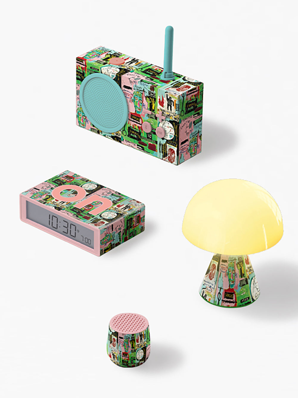 Lexon x Jean Michel Basquiat Gift Set - Italian