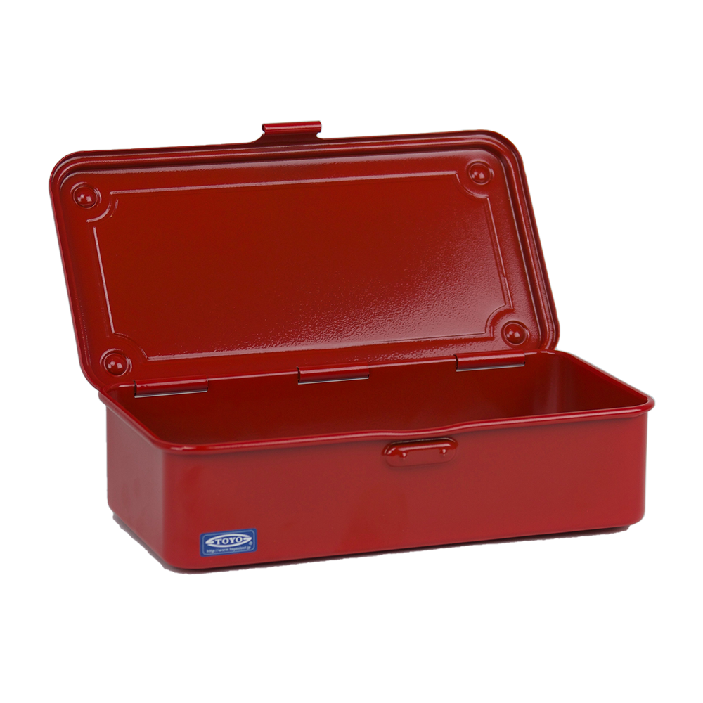 TOYO: Flat Top T-190 Toolbox - Red - Made in Japan