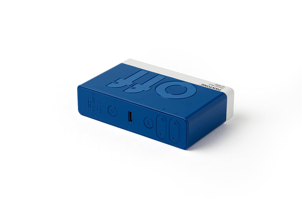 Lexon: Flip Classic x Pantone Alarm Clock - Classic Blue
