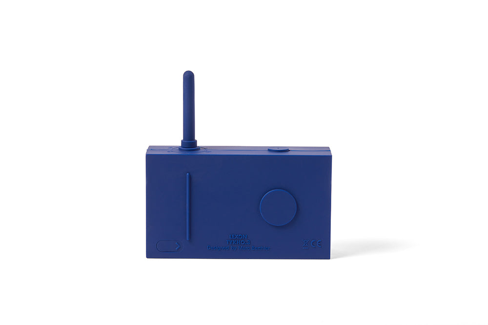 Lexon TYKHO 3 FM radio & Bluetooth speaker - Dark Blue (Splash-proof)