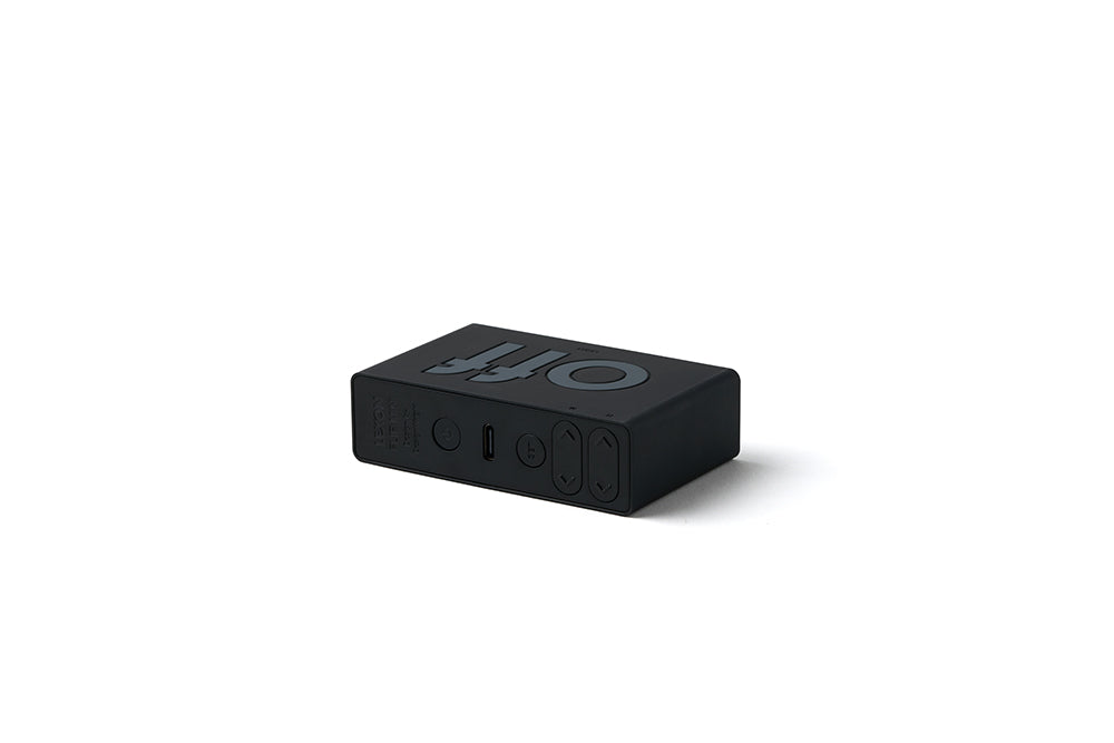 Lexon: Flip Premium Alarm Clock - Black