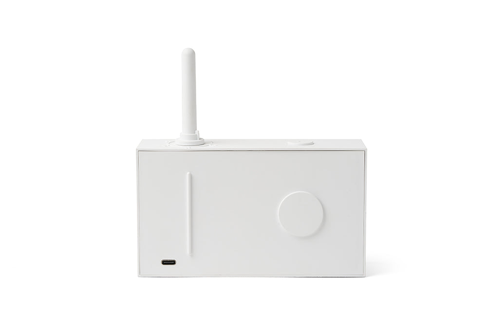 Lexon TYKHO 3 FM radio & Bluetooth speaker - White (Splash-proof)