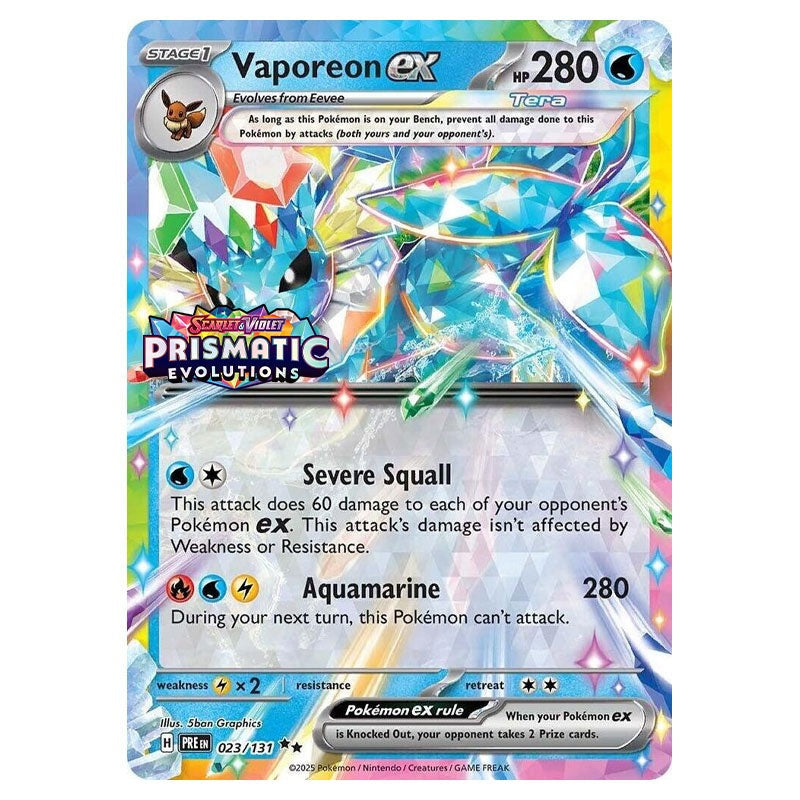 2025 Pokemon PRE-EN - Prismatic Evolutions Stamped Promo Cards - Pick Your Card -  Ungraded Card