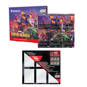 Magic The Gathering Marvel Super Heroes - Scene Box Bundle - Villains Unleashed + One-Touch Ultra Pro Display Kit
