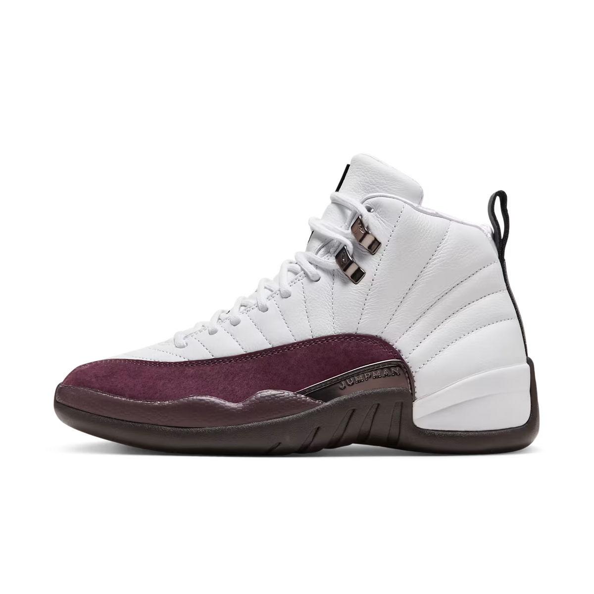 A Ma Maniére x Air Jordan 12 Retro SP "White/Burgundy" - DV6989-100