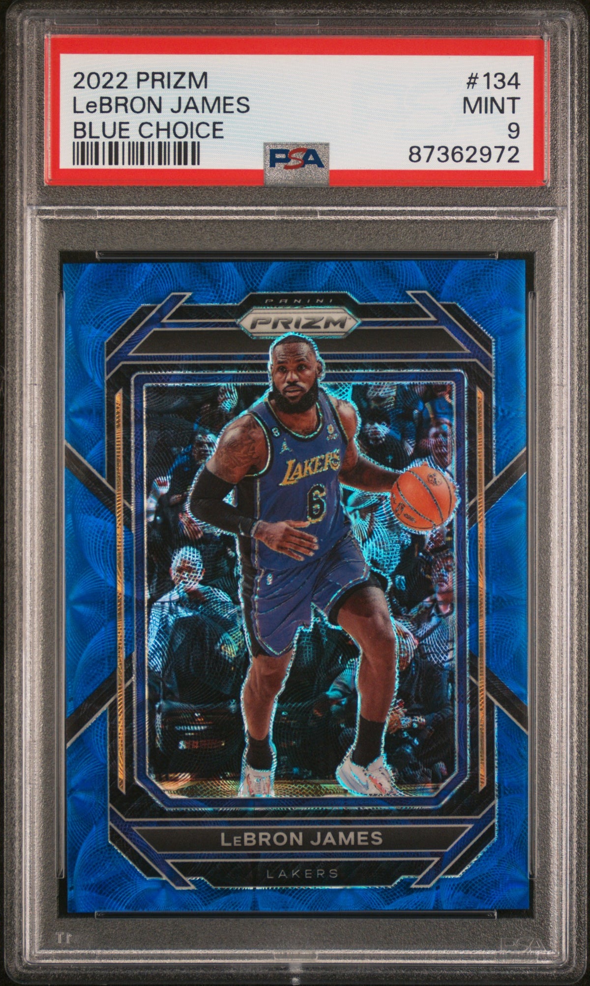 LeBron James PSA 9 Front - Cert #87362972