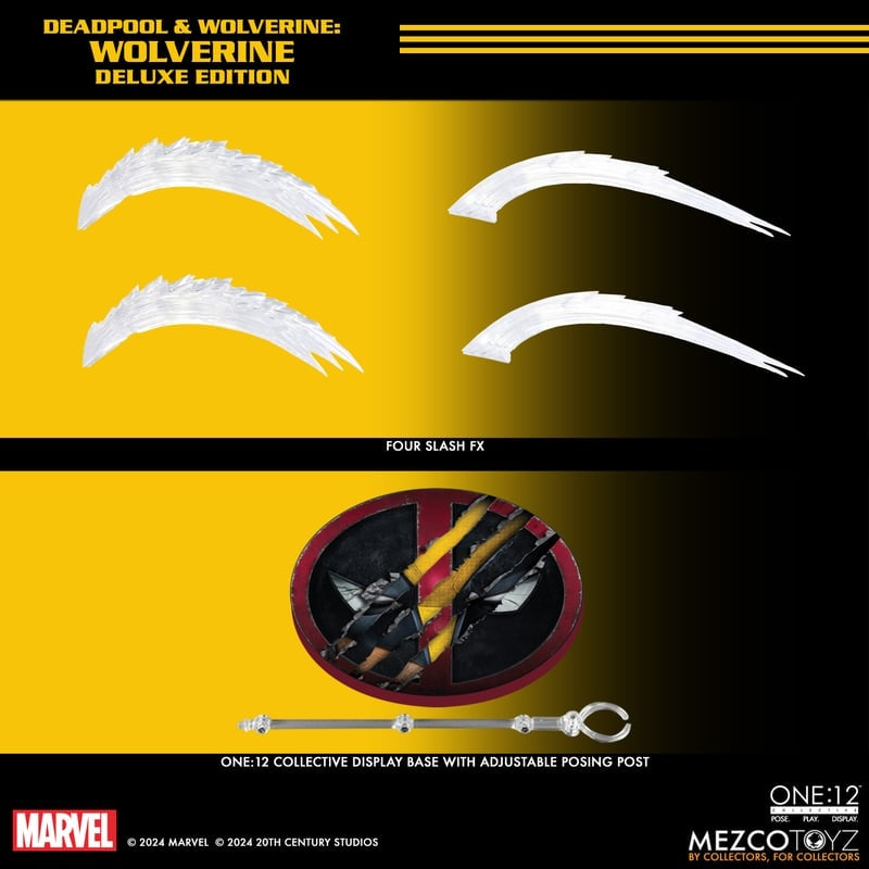 One:12 Collective - Deadpool & Wolverine: Wolverine Deluxe Edition - Action Figure - Mezco