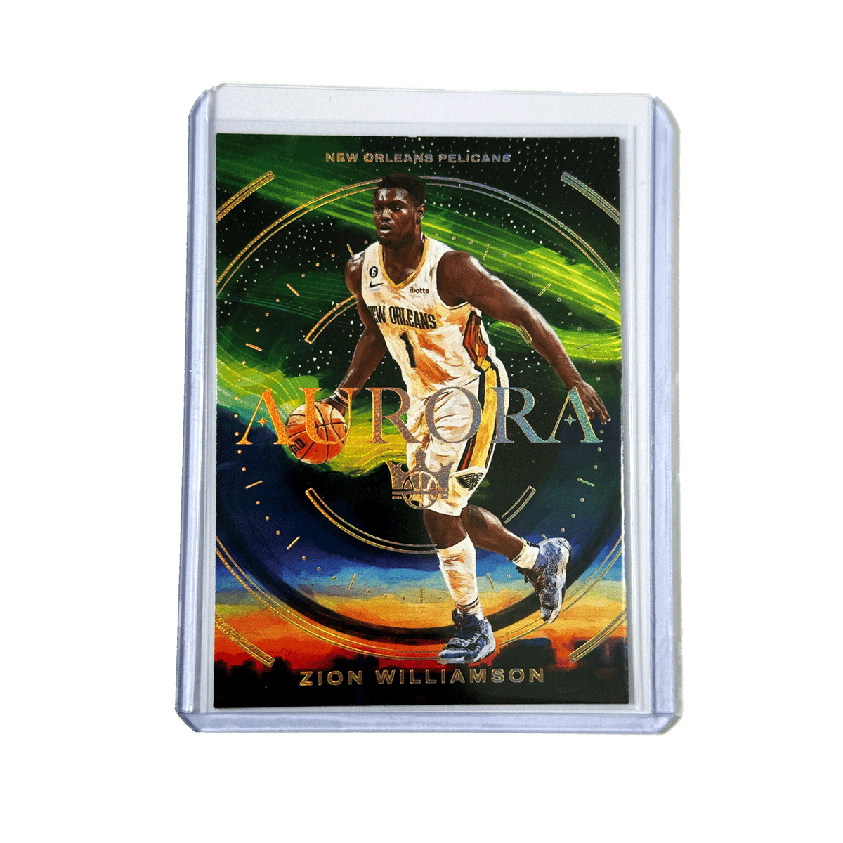 2022-23 Panini Court Kings - Zion Williamson - Aurora SSP #11 - Raw Ungraded Cards